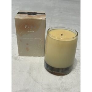 Pure by Chico's Cinnamon Premium Soy Candle 10oz‎ Glass Jar
